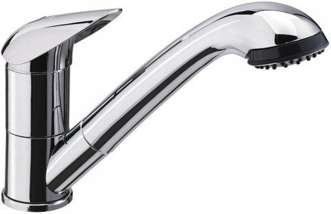 KRAN WYLEWKA BATERIA ZE SŁUCHAWKĄ REICH PELIKAN DO KAMPERA Ø33 mm