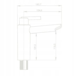 Kran bateria kamper przyczepa Linnea Cascada