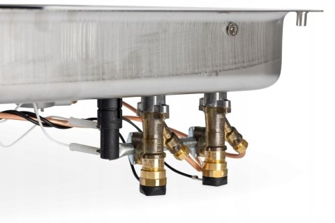 Wbudowana kuchenka z 2 palnikami i zlewozmywakiem Carbest lewa