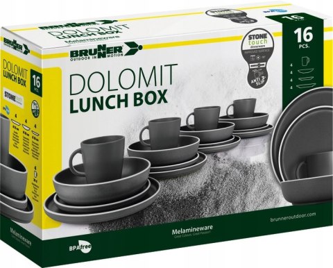 Zestaw naczyń DOLOMIT GREY