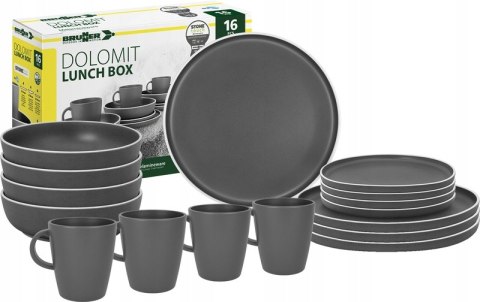 Zestaw naczyń DOLOMIT GREY