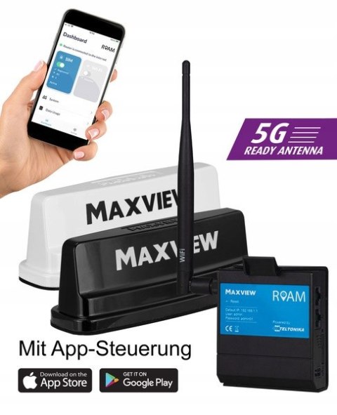Antena LTE / WIFI Maxview-ROAM Campervan - biała