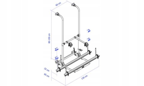 Bagażnik na rowery Thule Sport G2 Standard 2 rowery maks. 50 kg