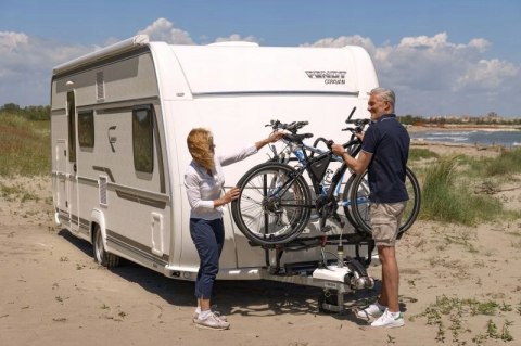 Bagażnik rowerowy na dyszel przyczepy Carry-Bike Caravan XL A Pro Fiamma
