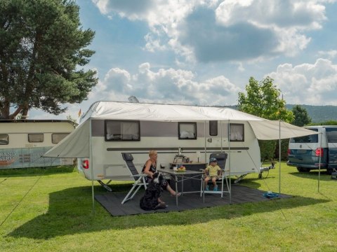 Daszek przeciwsłoneczny do przyczepy kempingowej Como 900x240cm