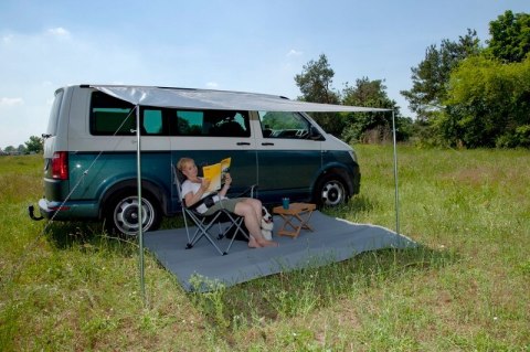 Daszek przeciwsłoneczny do przyczepy samochodu kampingowego Como 450x240cm