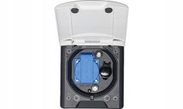 Gniazdo uniwersalne 230V/12V/TV/ SAT do kampera