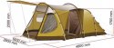 Namiot kempingowy Bregenz 2 Z5 dla 4 osób
