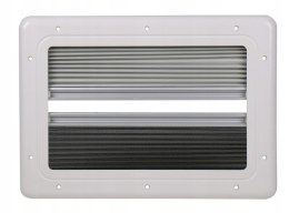 Okno boczne z moskitierą i roletą Carbest 1200mm x 500mm