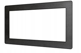 Osłona ramki wewnętrznej 350mmx500mm, czarna Acrylight