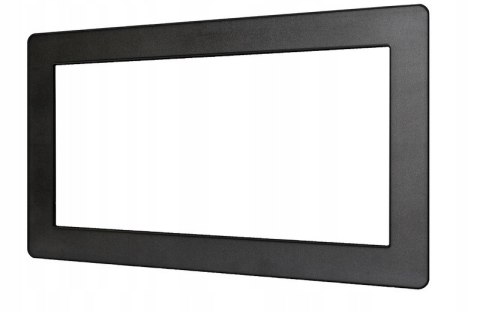Osłona ramki wewnętrznej 350mmx500mm, czarna Acrylight