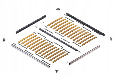 Rama łóżka do łóżka opuszczanego Lippert