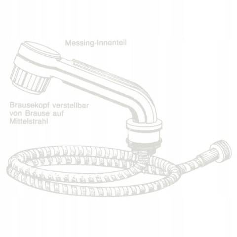 Bateria natryskowa Carletta Duschomat w kolorze szarym