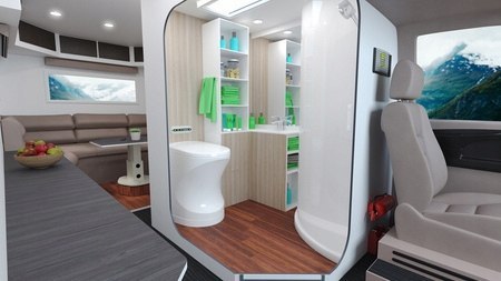 Cinderella Travel DIESEL - toaleta spalająca na olej napędowy