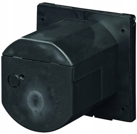 Gniazdo elektryczne zewnętrzne CEE Carbest 16 A 230 V czarne