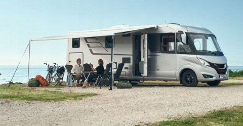 Markiza ścienna Omnistor 8000 Anodised 5,00x2,75 m z silnikiem 230V Thule