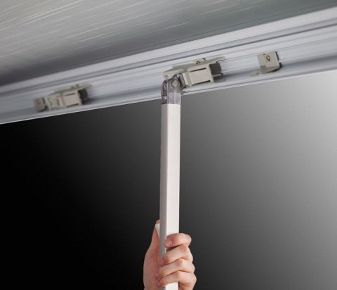 Markiza ścienna roleta Omnistor 5200 Thule 4 m srebrny