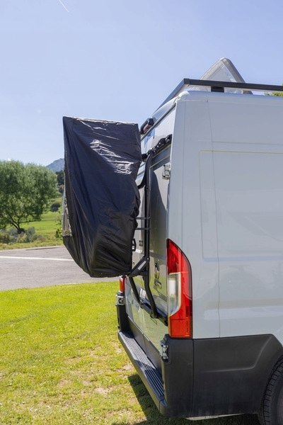 Carbest pokrowiec na 2-3 rowery na bagażnik kampera