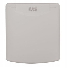 Gniazdo zewnętrzne magnetyczne gazowe Fawo ABL jasnoszare