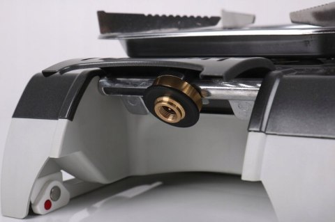 Kuchenka gazowa nabojowa z zabezpieczeniem zapłonu i składanymi nóżkami