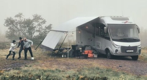 Markiza dachowa Omnistor 9200 White 5.5 Mystic Grey Thule