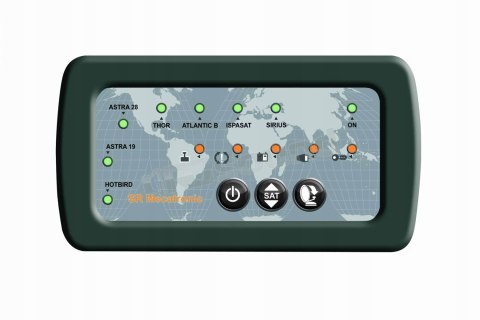 Panel LED do Travelsat z 7 pozycjami satelitarnymi