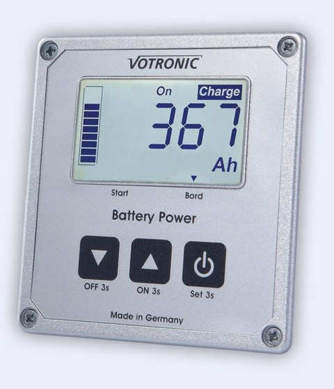 Panel kontrolny z baterią LCD do kampera komputer S Smart 100 A - Votronic
