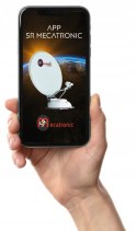 System satelitarny Bluetooth ASR 800 DF podwójny konwerter