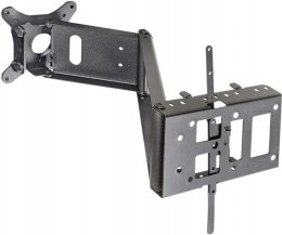 UCHWYT ŚCIENNY TELEWIZORA TV DO KAMPERA DO 7KG FAWO NOVUS SKY BASIC 2 L