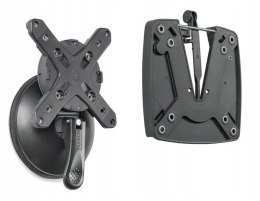 Uchwyt do telewizora z przyssawką, w zestawie z szybkim montażem, do 10 kg