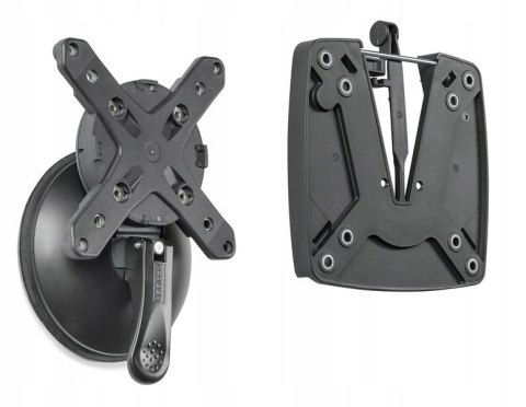 Uchwyt do telewizora z przyssawką, w zestawie z szybkim montażem, do 10 kg